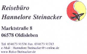 Reisebüro Steinacker